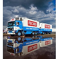 Sties Frionor Volvo F12 Rigid Truck & Trailer