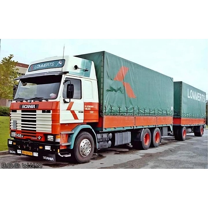 Lommerts Scania 2-Series Rigid Truck & Trailer