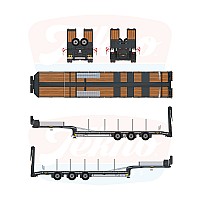 TB 3 Axle Broshuis Lowloader