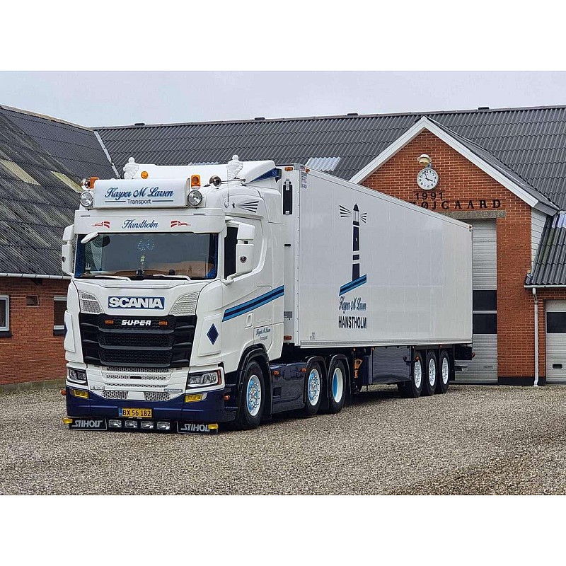 Kasper M Larsen Scania Next Gen S500 & Fridge Trailer