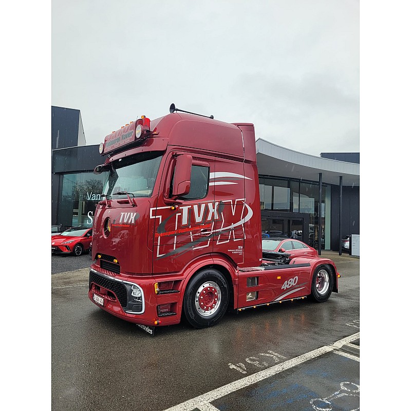 TVX Mercedes-Benz Actros ProCabin 4x2 & Fridge Trailer