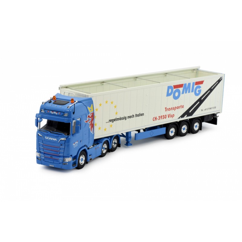 Domig Scania Next Gen Highline With Walkingfloor Trailer