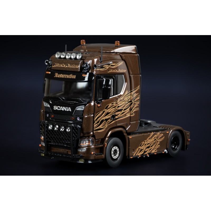 BLACK AMBER NEXT GENERATION SCANIA S SERIES HIGH ROOF 4X2