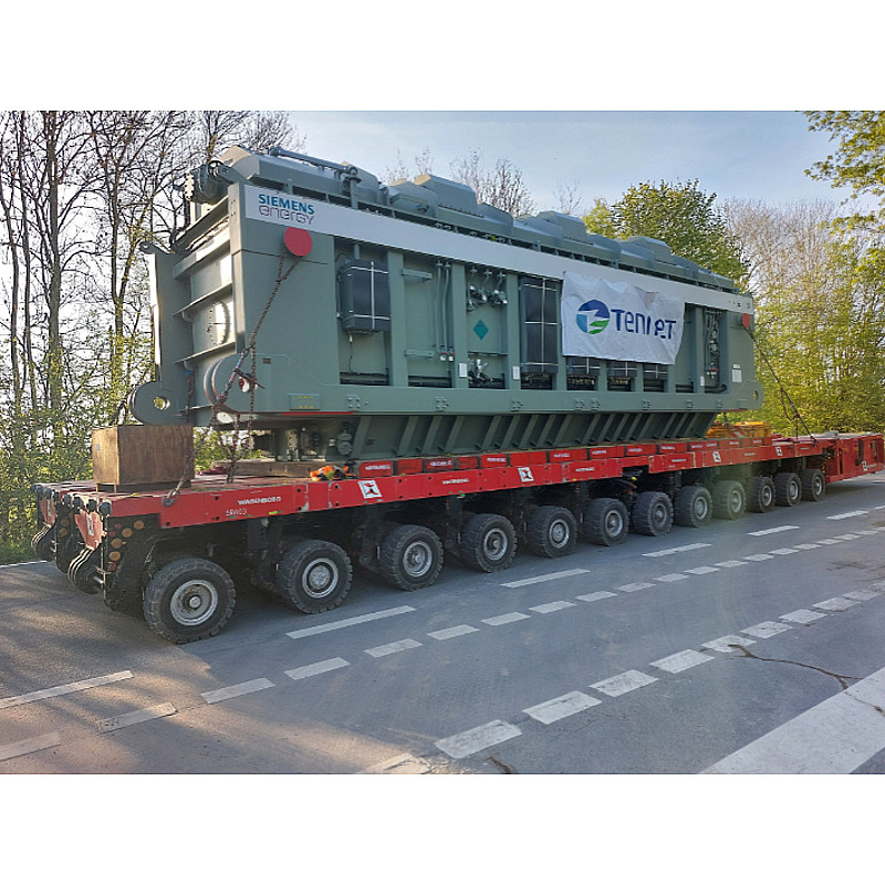 Transformer with Lifting Cables