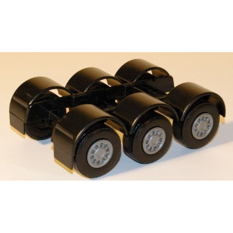 EMEK 3-Axle Trailer Wheel Set