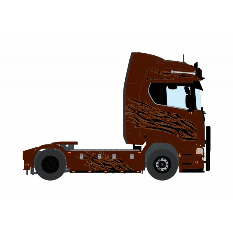 BLACK AMBER NEXT GENERATION SCANIA S SERIES HIGH ROOF 4X2