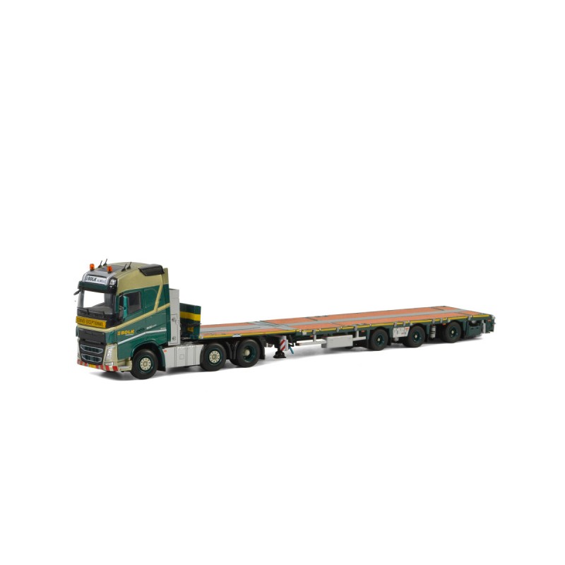 Bolk - 3-Axle Megatrailer With Volvo Fh4 Globetrotter 6X2 Bolk - 3-Axle Megatrailer With Volvo Fh4 Globetrotter 6X2