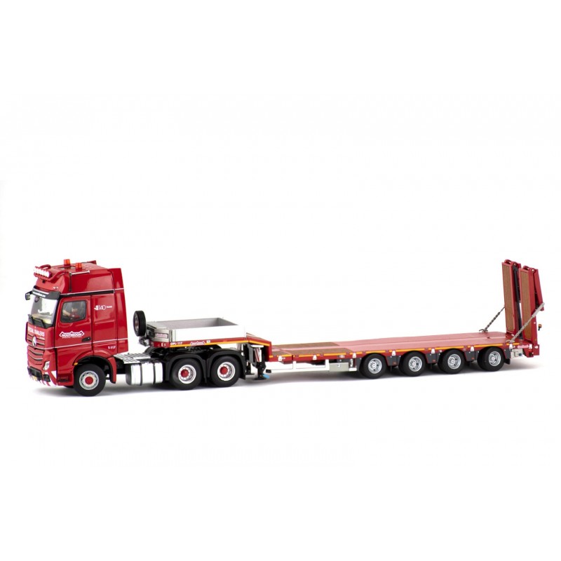 Nooteboom Redline Series – 4-Axle Mcos Semi Lowloader With Mercedes-Benz Actros Gigaspace 6X4