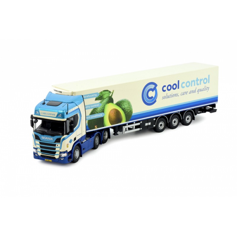 C Vreugdenhil - Cool Control Scania Next Gen R-Series Highline 6x2 with 3-Axle Refrigerated Trailer 