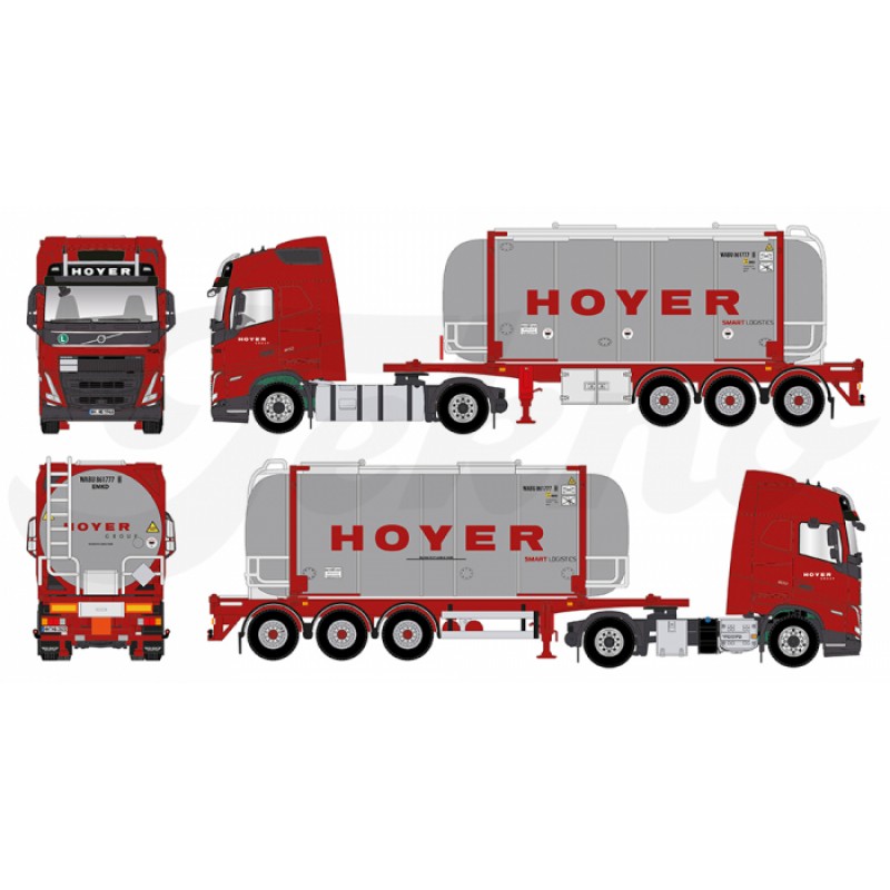 Hoyer Volvo 4x2 and Tanker Trailer