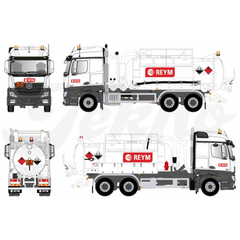 Reym Mercedes Benz Vacuum Tanker Reym Mercedes Benz Vacuum Tanker