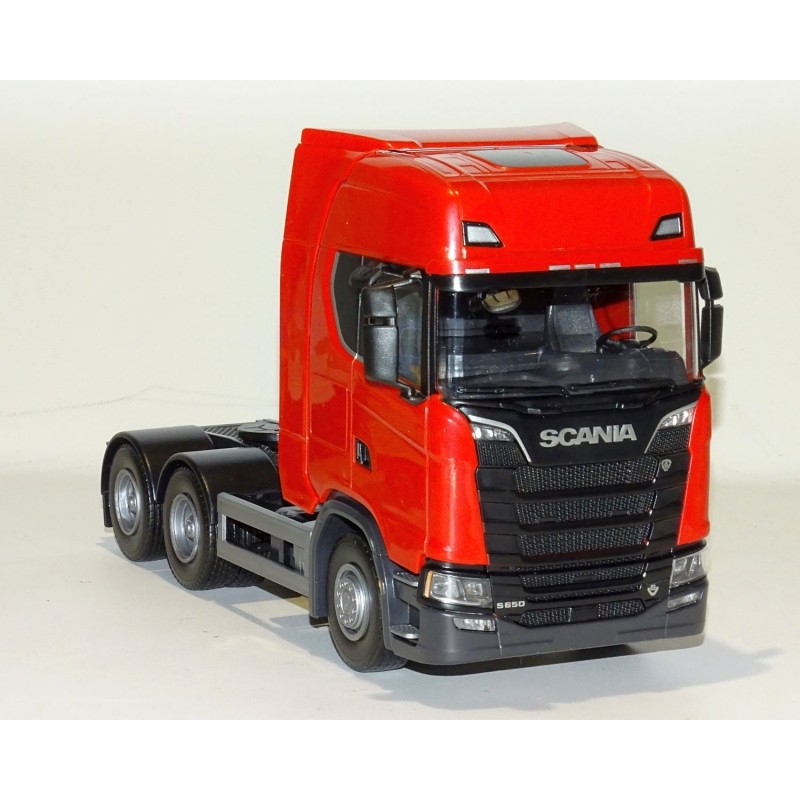 Scania Cs650 6X4 Tractor Unit - Red 1:25 Scale