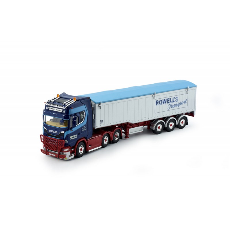 Rowells Transport Scania Next Gen S-Series Highline With Tipping Trailer