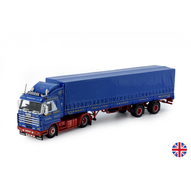 Steve Swain Scania 3-Series Streamline With 2-Axle Covered Trailer Steve Swain Scania 3-Series Streamline With 2-Axle Covered Trailer