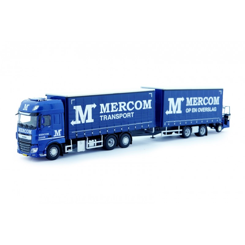 Mercom DAF XF Euro 6 SSC Truck And Trailer With Moffet Forklift Mercom DAF XF Euro 6 SSC Truck And Trailer With Moffet Forklift