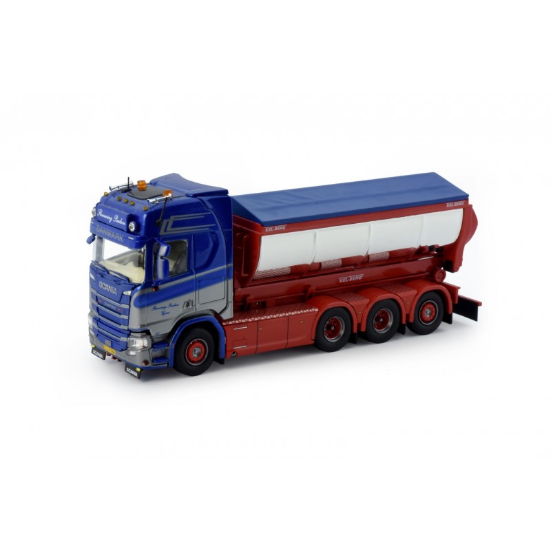 Flemming Paulsen Scania Next Gen R-Series Highline With Hook Arm And Asphalt Container