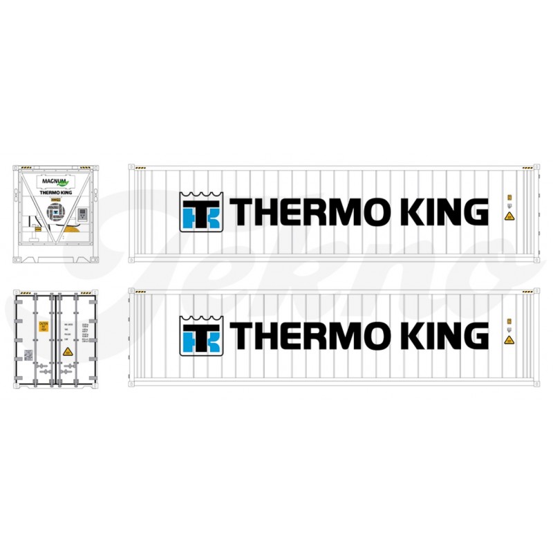 Thermo King België Losse 40Ft Reefer Container Thermo King België Losse 40Ft Reefer Container