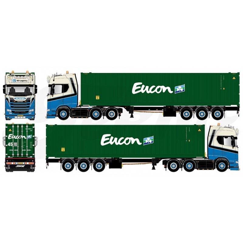 Bas Dijkstra Logistics Scania Next Gen S-Series With 45 Ft Container Bas Dijkstra Logistics Scania Next Gen S-Series With 45 Ft Container