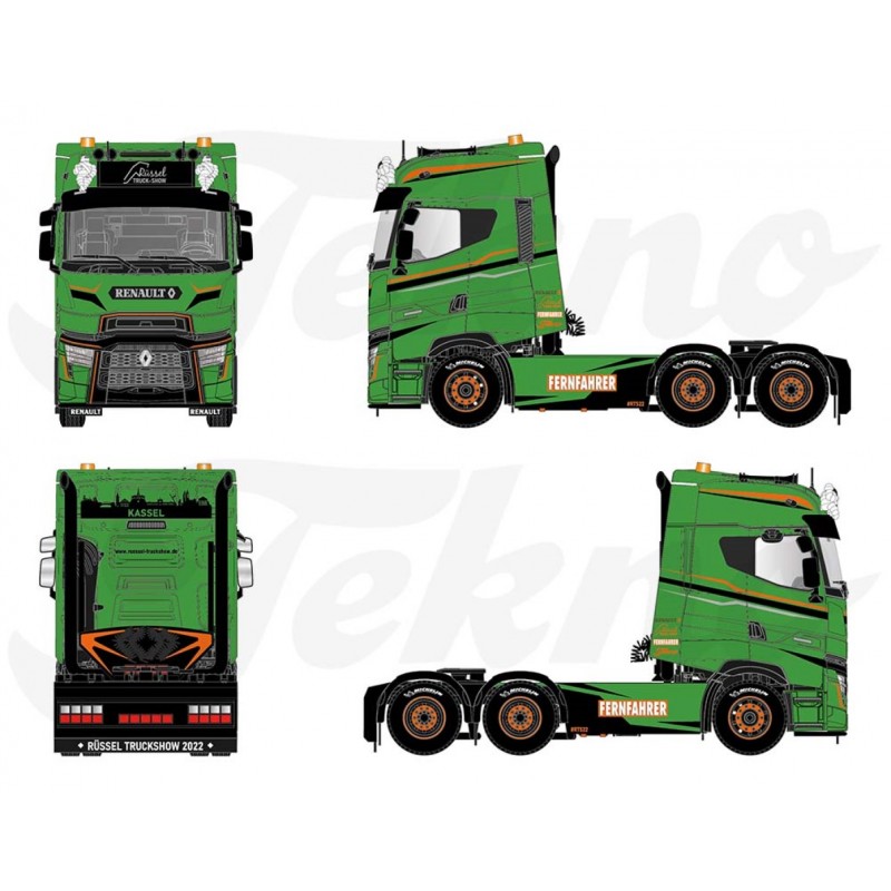 Rüssel Truck Show Renault T High 6X2 Rüssel Truck Show Renault T High 6X2