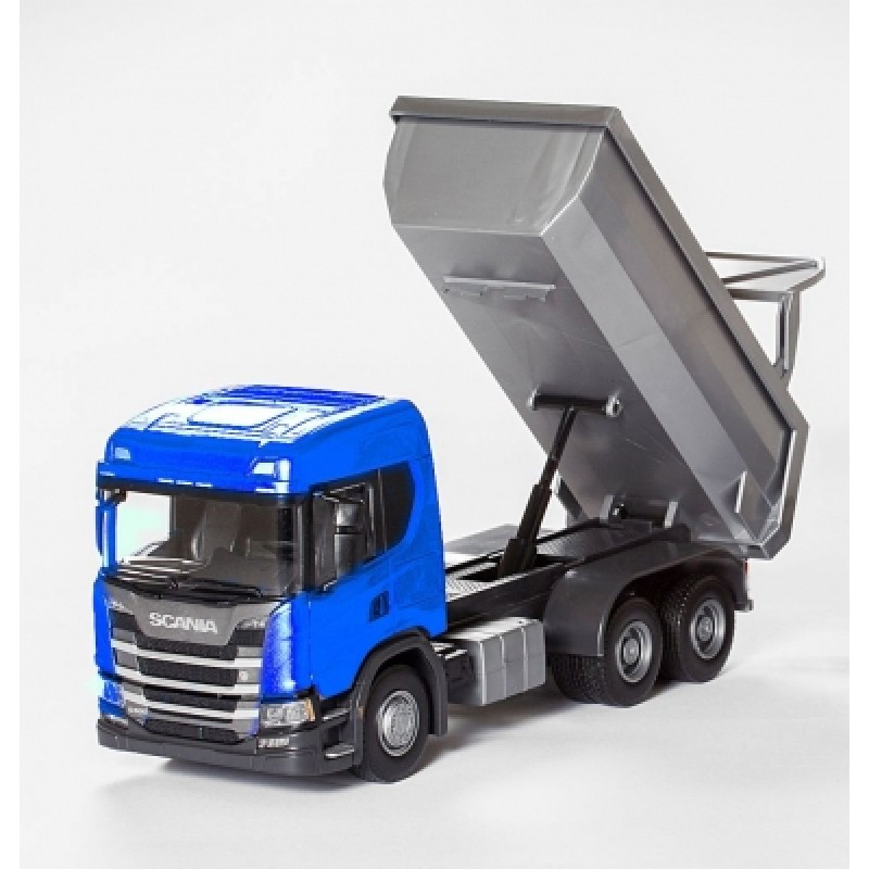 Scania G 500 6X4 Dump Truck - Blue 1:25 Scale