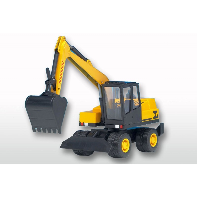 Yellow Wheel Excavator 1:25 Scale