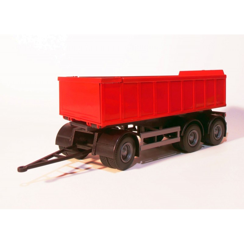 3 Axle Small Red Roll Off Container