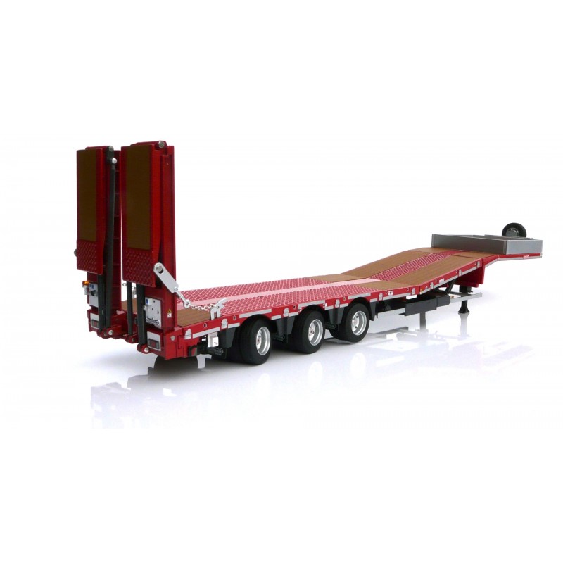 Nooteboom Semi Lowloader Wood Floor Red 1:32 Scale